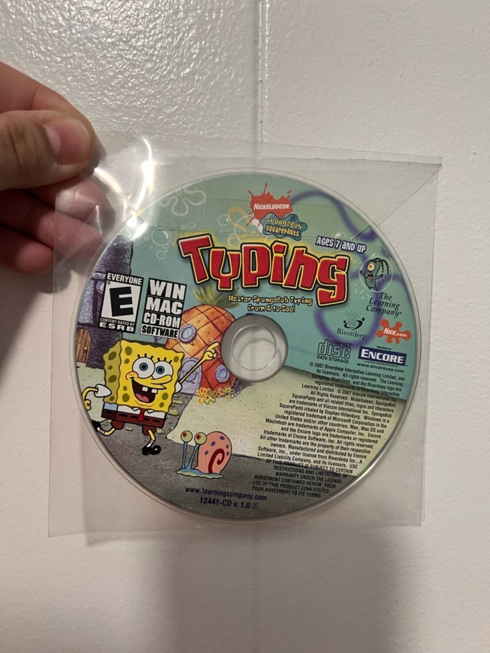 Typing CD-ROM Game - Yellow